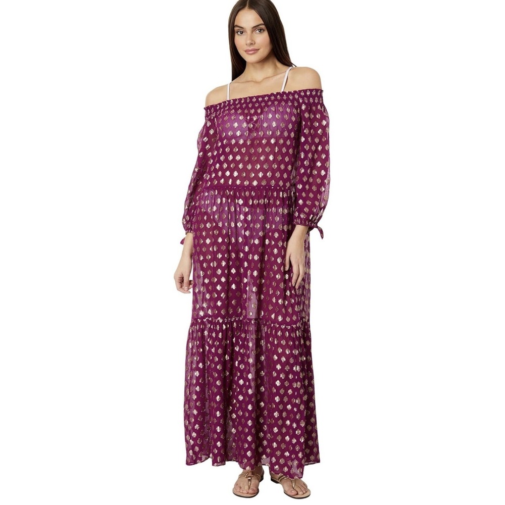 Lilly Pulitzer Purple Maxi Dress